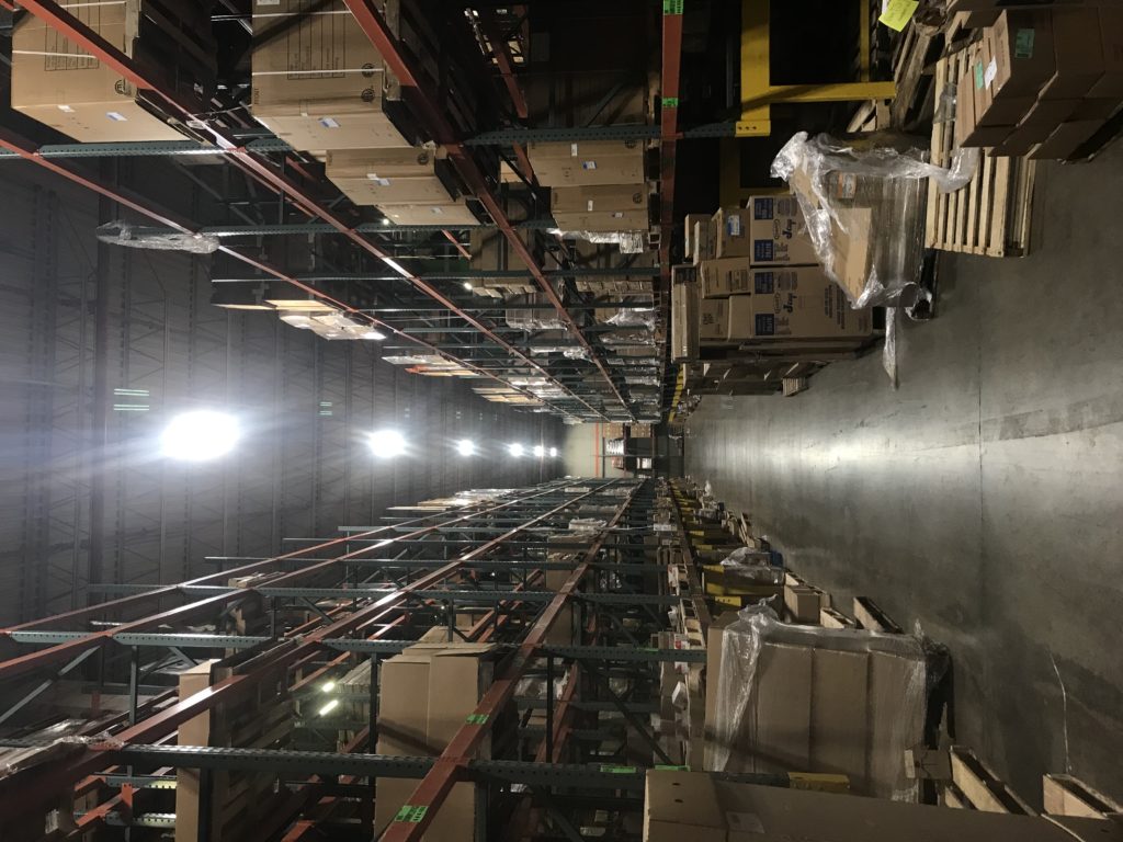 Warehouse Relamping Linden Lighting Services